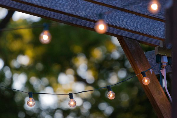 Solar lampen in de tuin